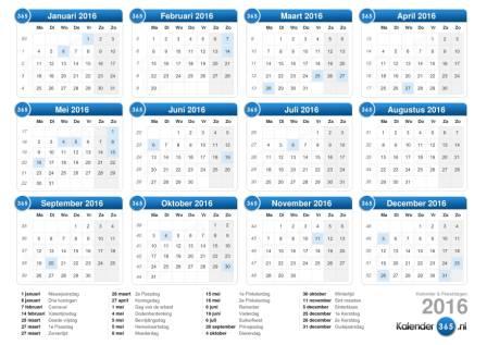 Hari Libur Nasional dan Cuti Bersama Tahun 2016