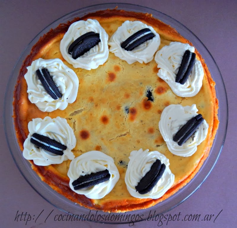 Cheesecake de oreo