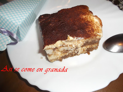 Tiramisú descafeinado