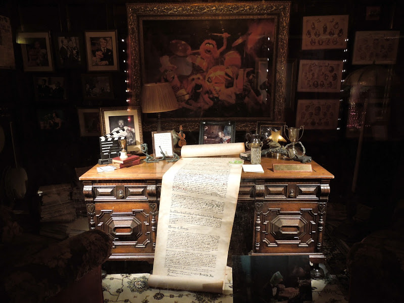 Kermit's Office set The Muppets movie