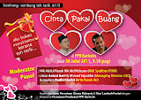 Forum Cinta Pakai Buang pada 30 Julai 2011 (Ahad) 9.30pg di PPR Kerinchi