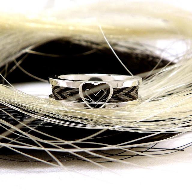 ring with a heart
