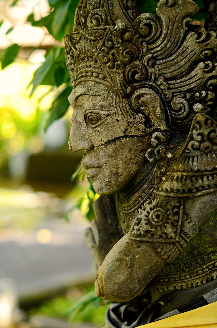 Bali Statue, Legian beach hotel, Bali, Indonesia