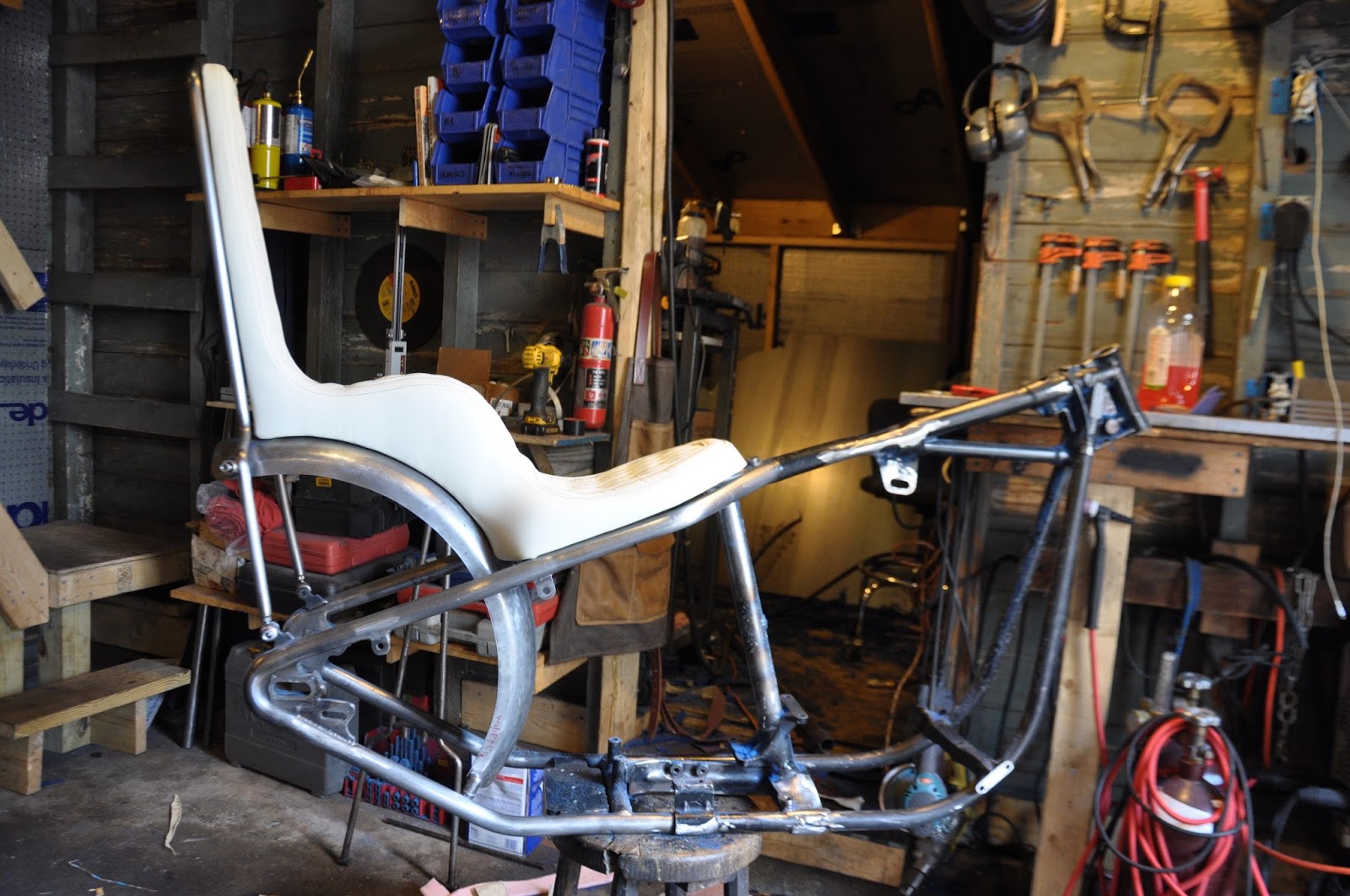 Counter Balance Motorcycles Finished another Royal Seat.