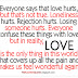 Quotes About How Love Hurts
