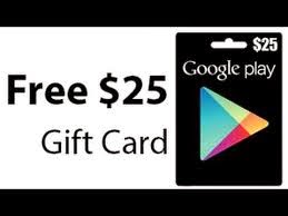 free gift cards google play