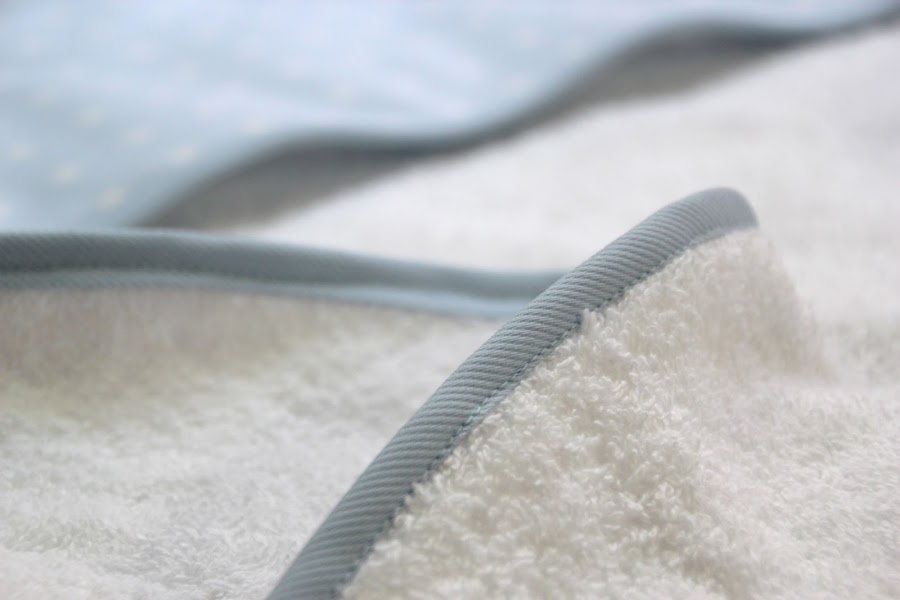 diy tutorial canastilla toalla bebe capucha