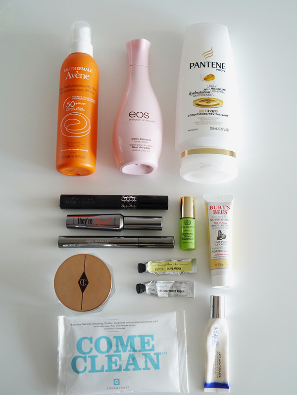 Round-up of empty and used beauty and skincare products for August 2017