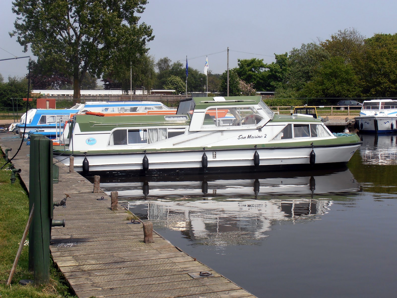 Roger at home and away. Great Yarmouth and Norfolk Broads 24th May 2012
