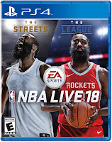 NBA Live 18 Game Cover PS4