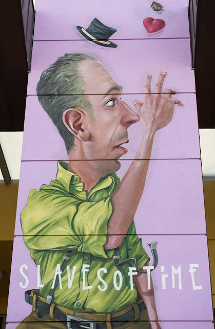 Street Art Piece By Macs For the 24th Biennale Del Muro Dipinto In Dozza, Italy 2
