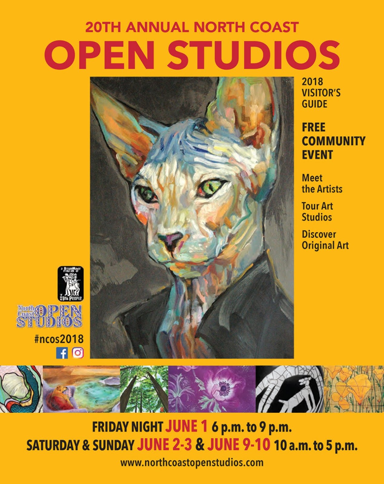 North Coast Open Studios! June 1st