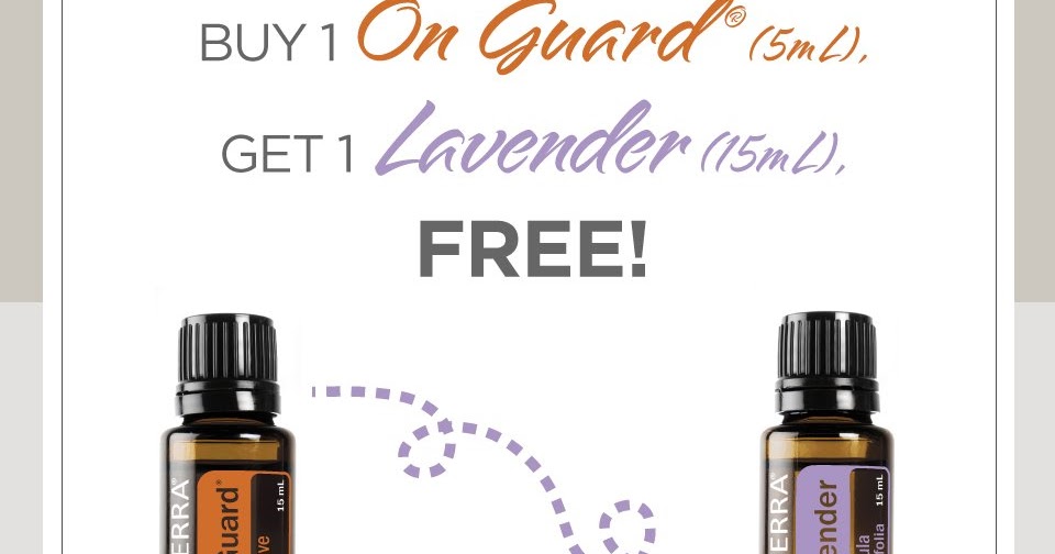 BOGO! Lavender and OnGuard ~ HeartWise Essential Solutions