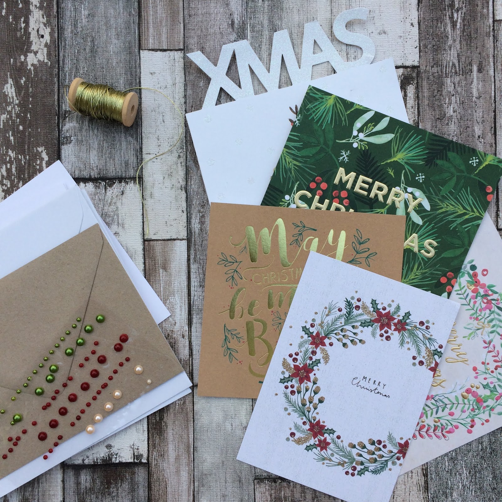 Christmas card recycling...