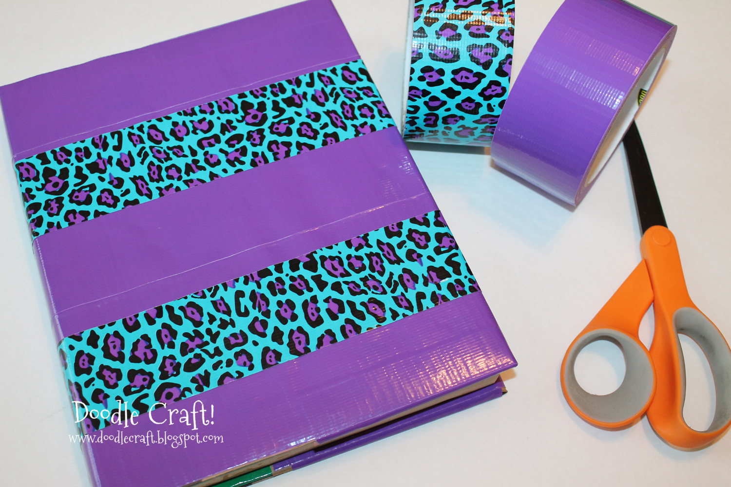 How To Cover A Textbook With Duct Tape
