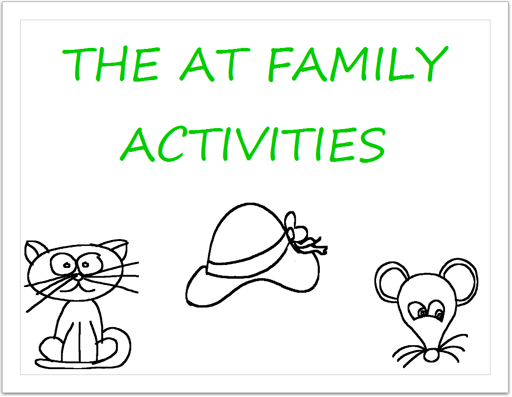 -AT Family Worksheets and Activities