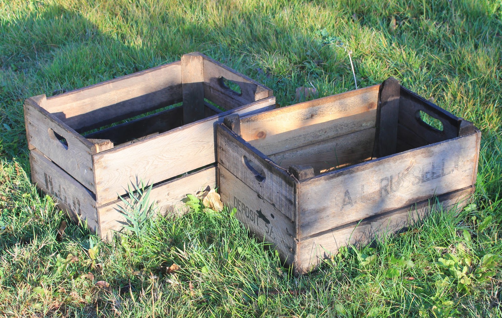 Bushel boxes