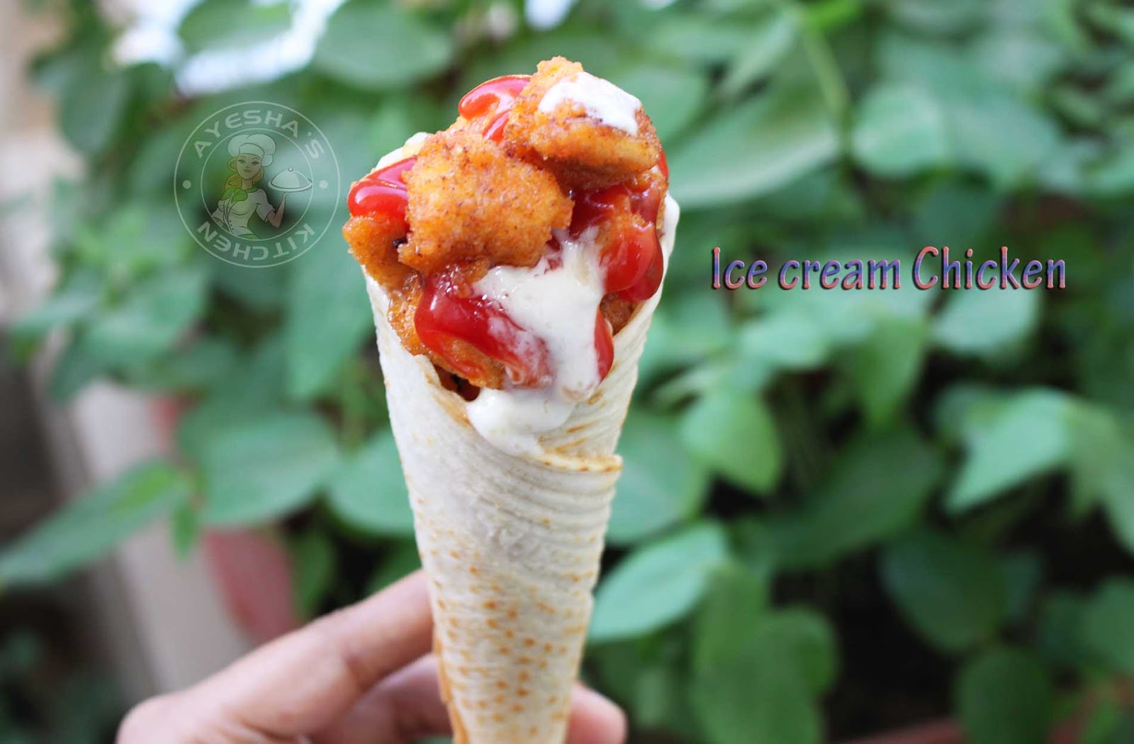 how to make ice cream chicken
