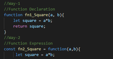 JavaScript Functions 4 Ways