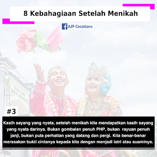 8 Kebahagiaan Setelah Menikah 8 Kebahagiaan Setelah Menikah