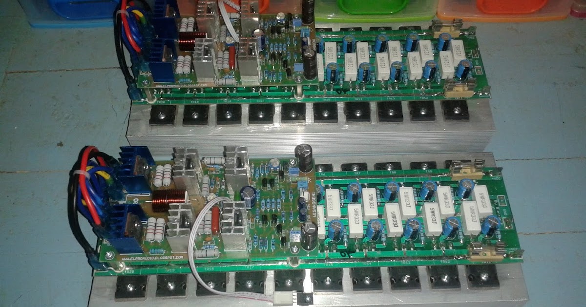 Power Amplifier para Profesional: YIROSHI versi L-PRO audio. KIT DRIVER