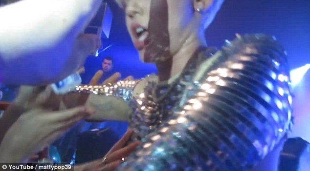 Miley Cyrus Lets Fans Grope Her Intimate Parts In Shock Never-Before-Seen F...