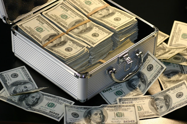Money in a box
