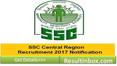 Apply SSC Central Region Recruitment 2017–18 Apply SSC Central Region Recruitment