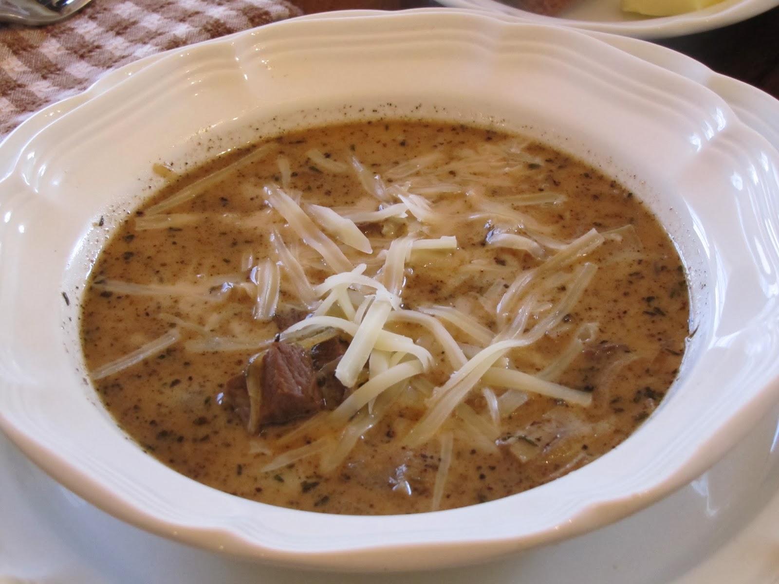 Caramelized Onion & Beef Soup Faithfulness Farm