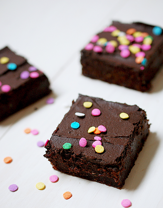 Eva Bakes There's always room for dessert! Ultimate fudgy frosted