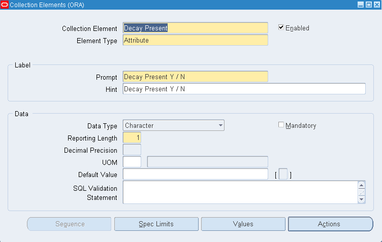 Oracle length. Oracle length