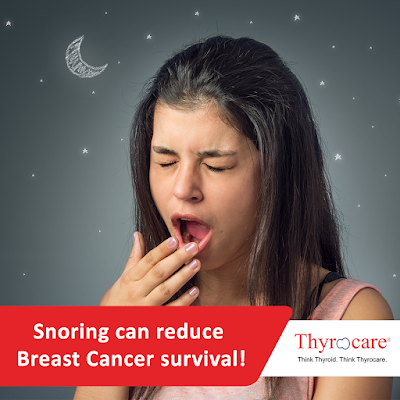 Snoring and lack of sleep may reduce your chances of survival from Breast Cancer!