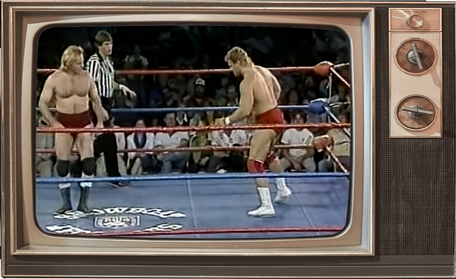 STAMPEDE WRESTLING AWA All Star Wrestling TV Taping 1