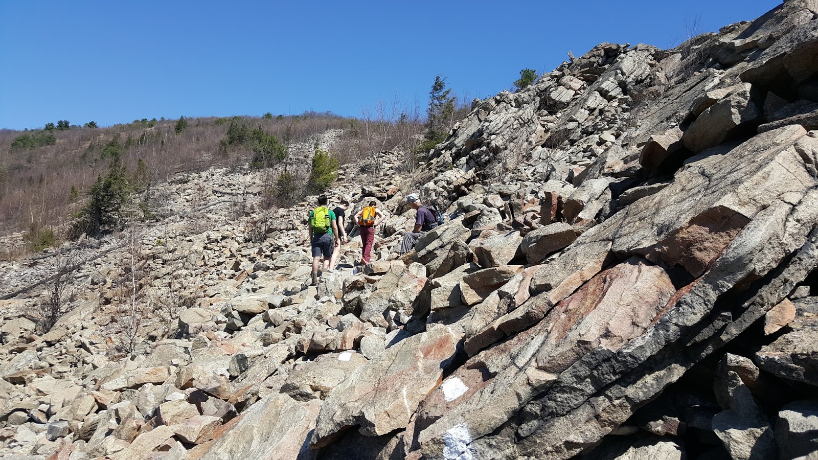 Appalachian Trail Section hiking Bake Oven Knob to Little Gap