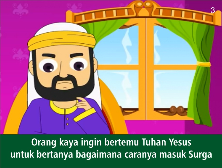 Komik Alkitab Anak: Tuhan Yesus dan Orang Muda Kaya