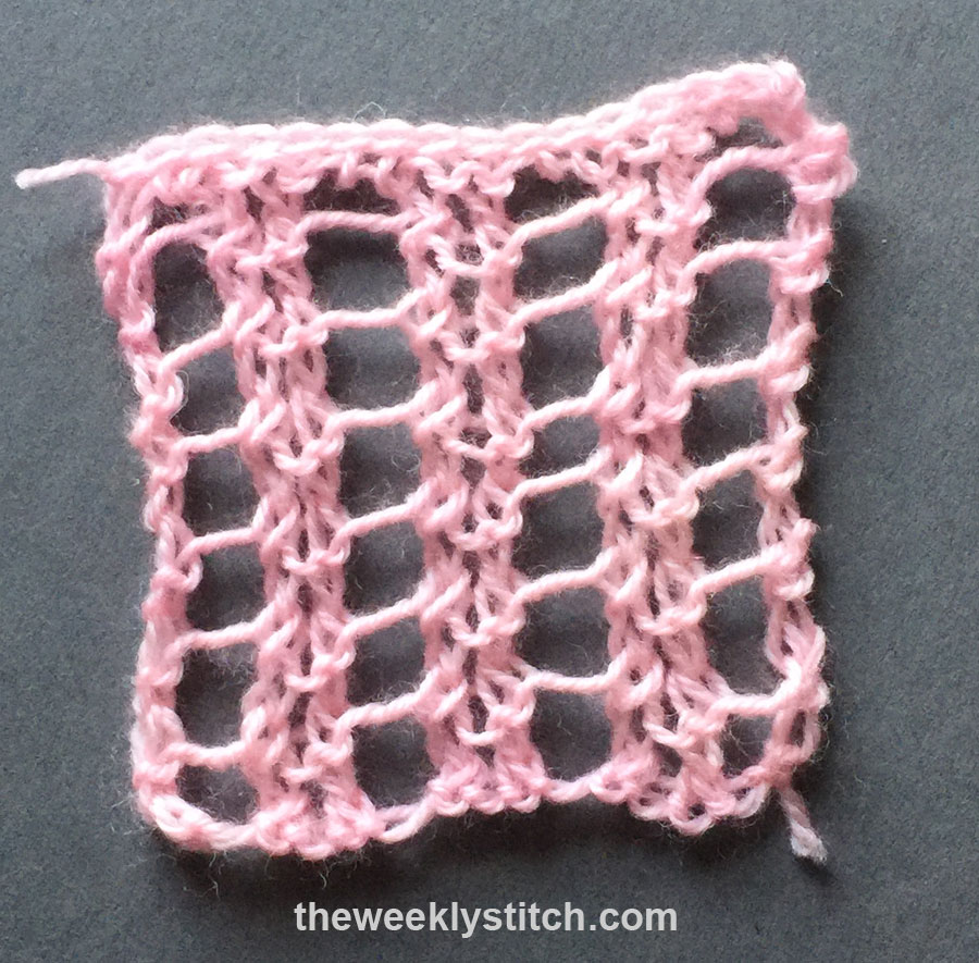 Garter Stitch Lace Ladder The Weekly Stitch