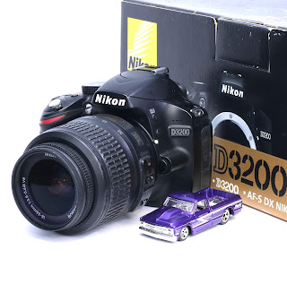 Kamera DSLR Nikon D3200 Fullset Di Malang
