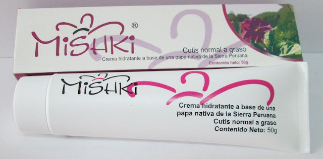 Crema Facial Hidratante para Piel Normal a Grasa de "Mishki"