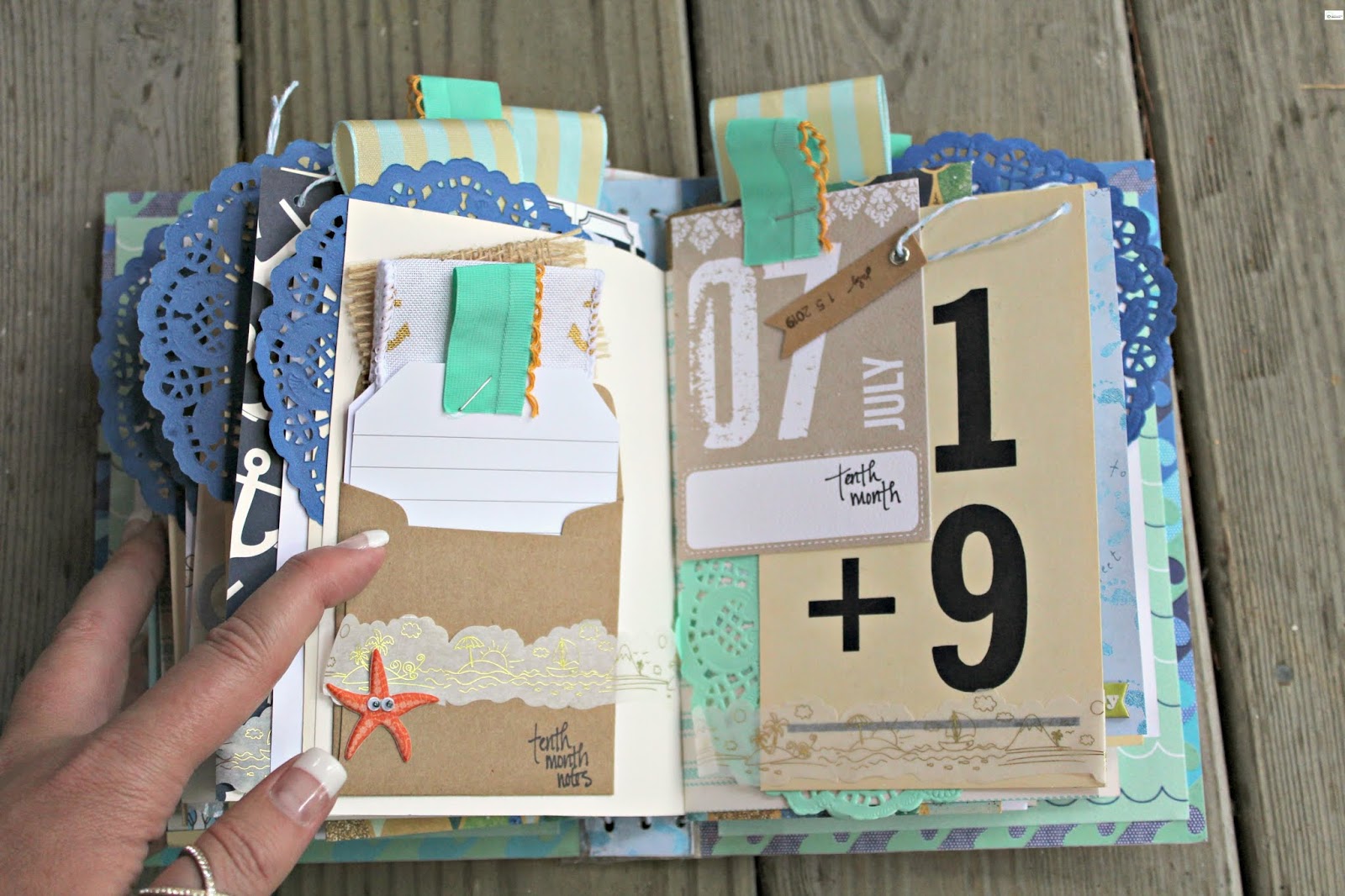 Z's Baby Boy Junk Journal Caravan