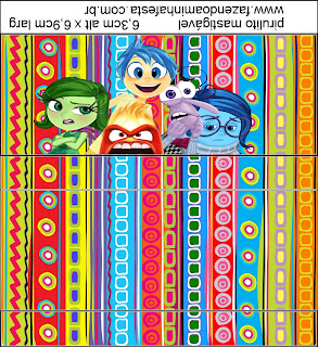Cumpleaños de Del Revés: Etiquetas para Candy Bar para Imprimir Gratis. Etiquetas para Imprimir Gratis de Del Revés.