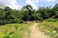 kawah merah gunung pancar