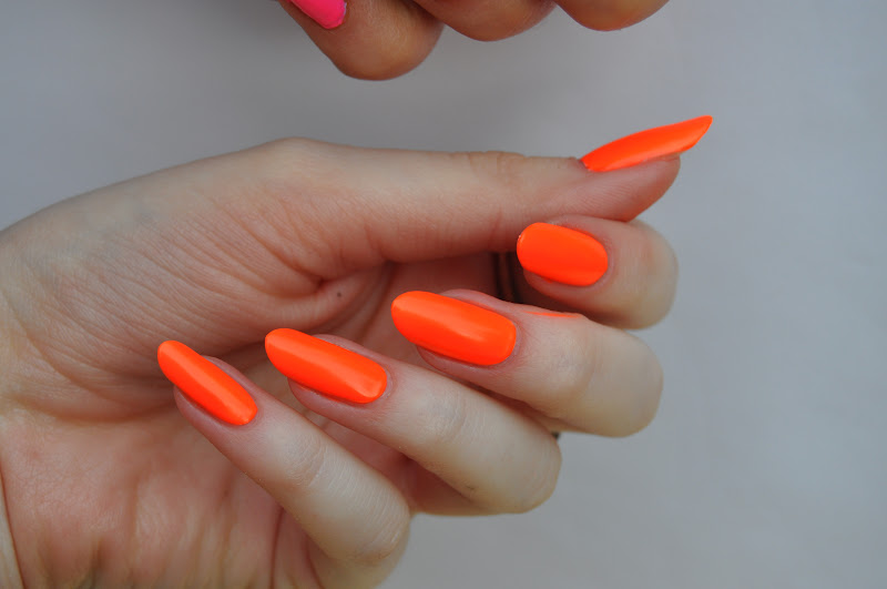 10. China Glaze Nail Lacquer in "Orange Knockout" - wide 8