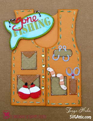 Download Crafting on Caffeine: Fishing Vest Card