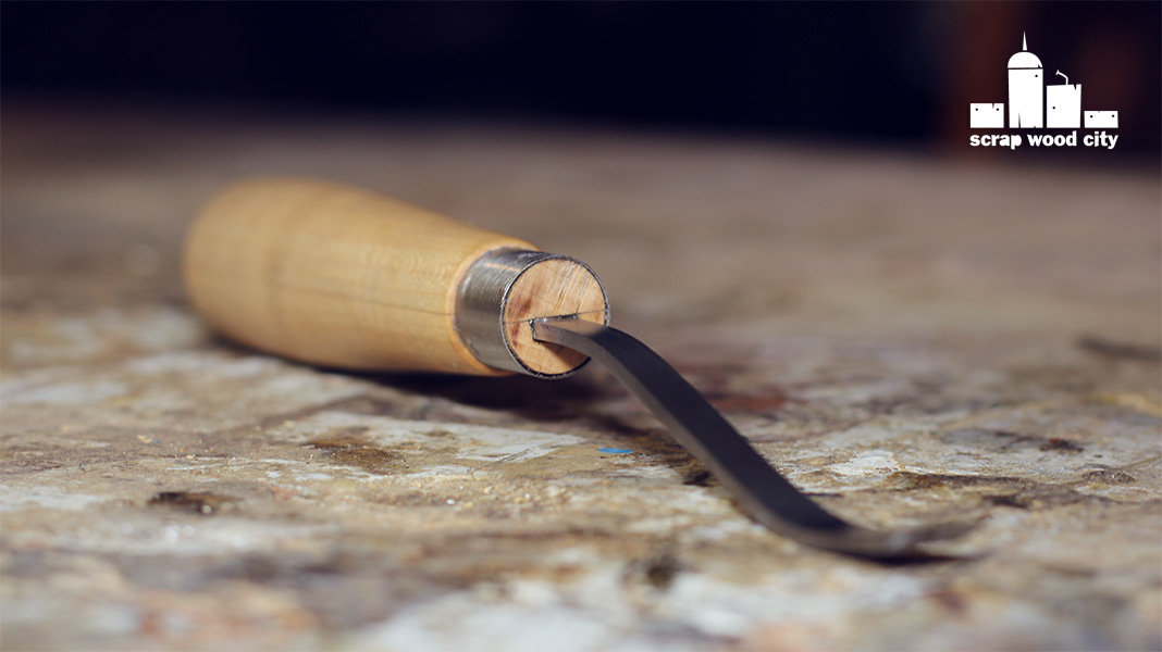 scrap wood city How to make a DIY spoon carving gouge