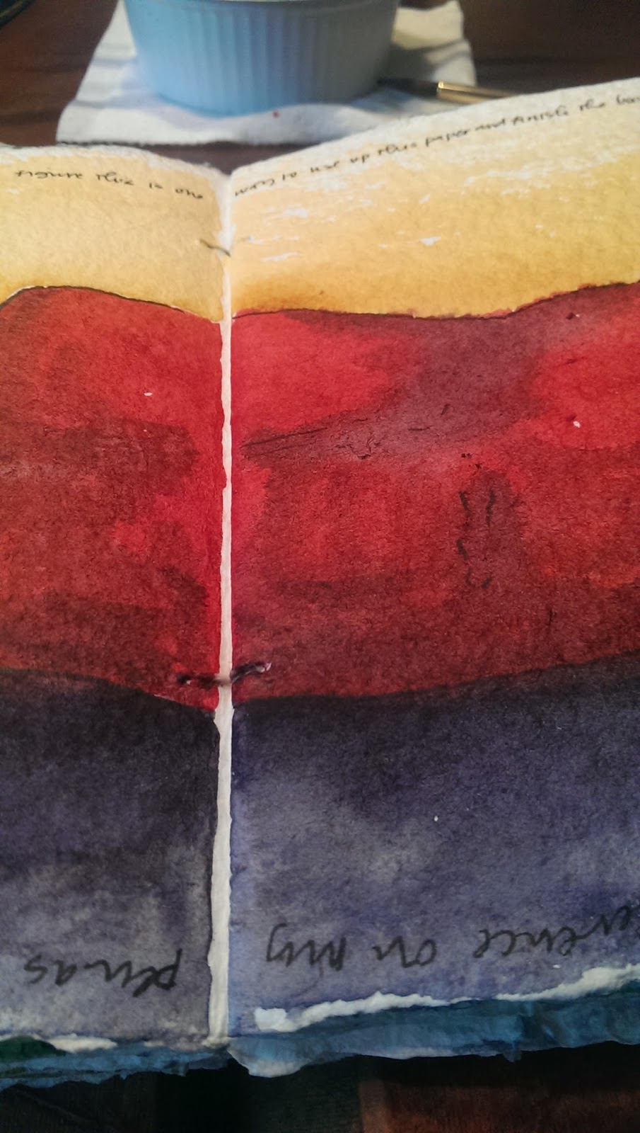 Suzanne I Am Hand•Book Journal Company's Handmade Watercolor Book A