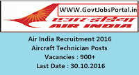 Air India Recruitment 2016 