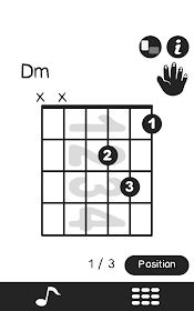 Guitar chord dictionary