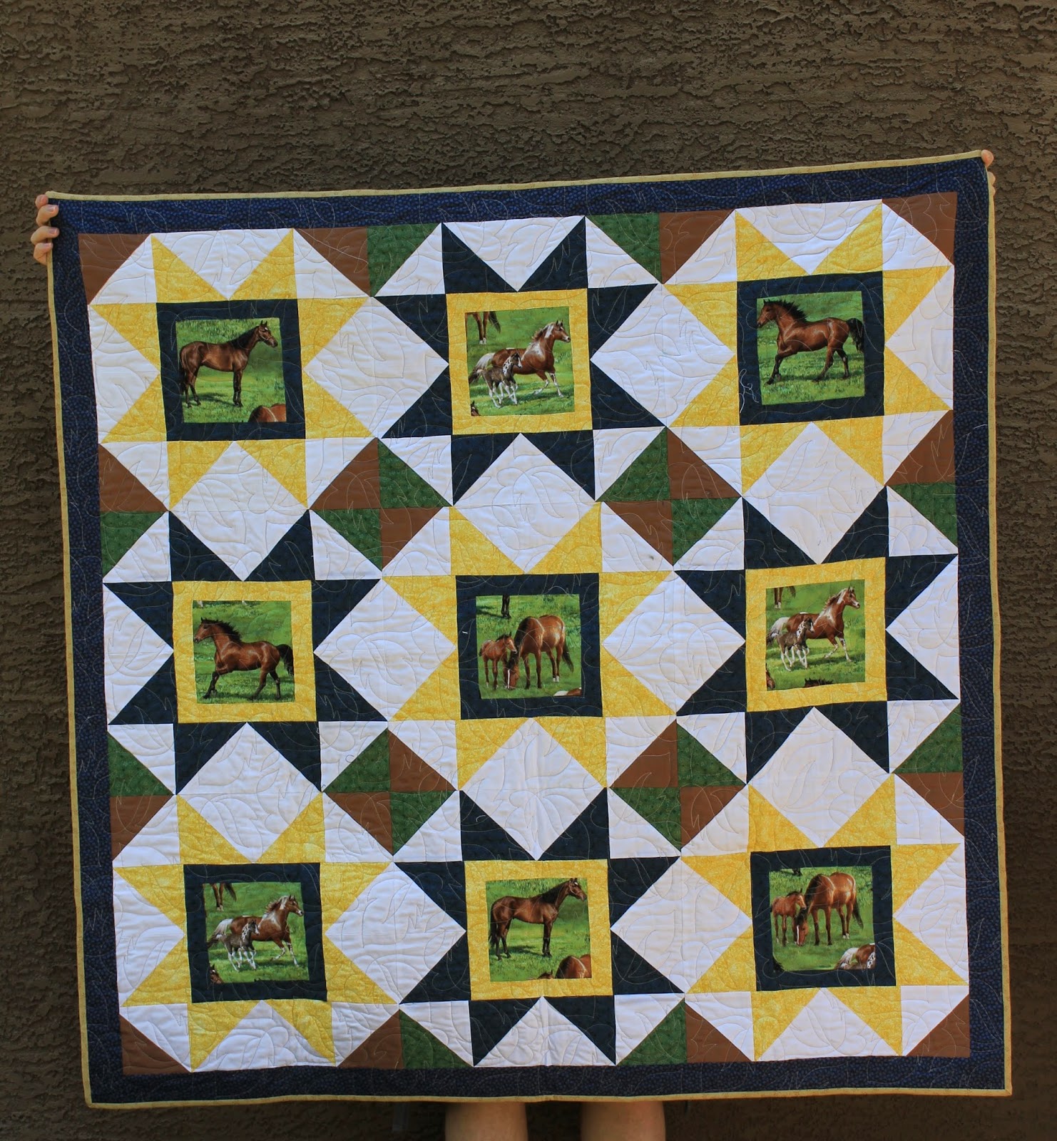 Quarter Mile Quilts And the race is on... Kentucky Derby Quilt Finish!
