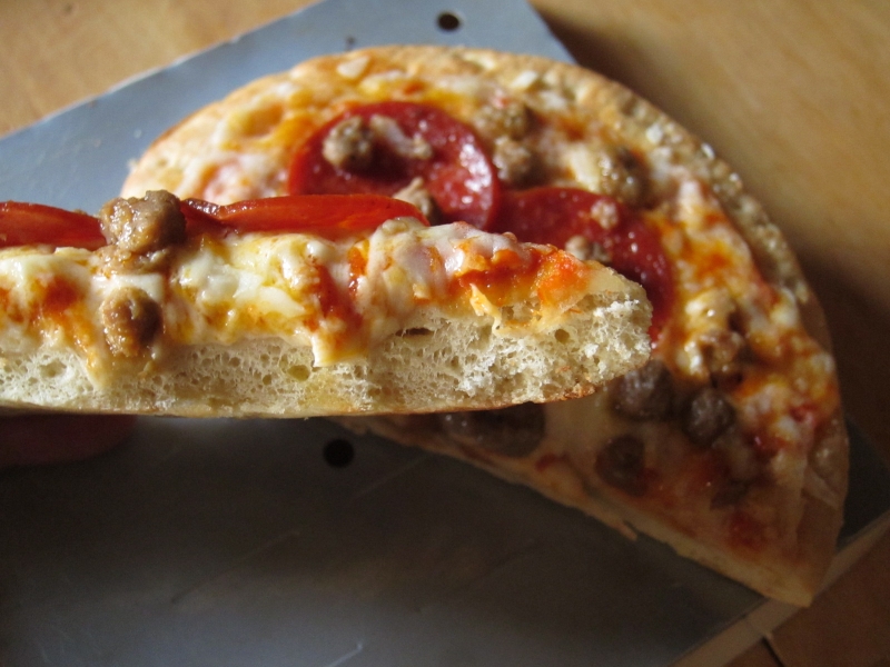 Frozen Friday DiGiorno Traditional Crust Three Meat Pizza