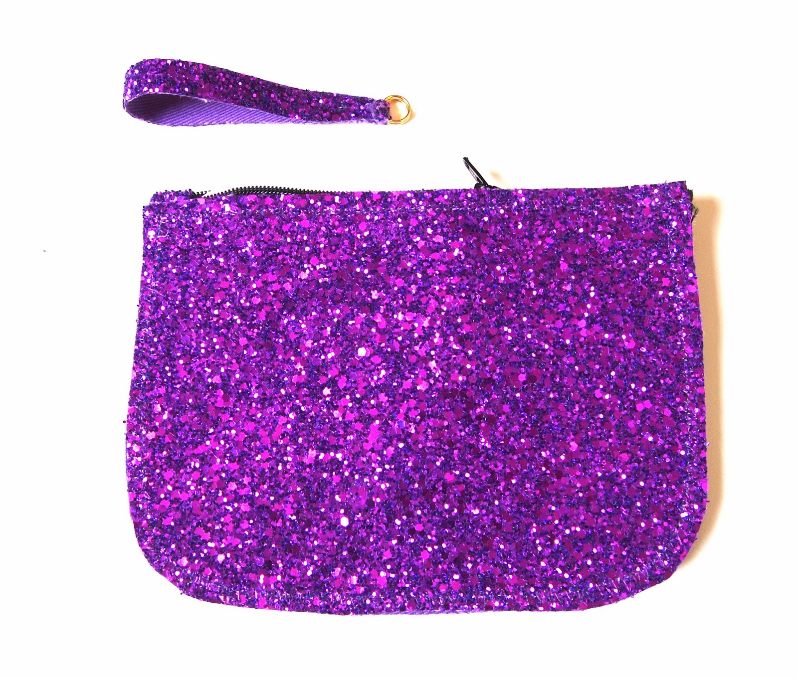 Crafty Alex DIY Glitter purse and kit How to make a purse
